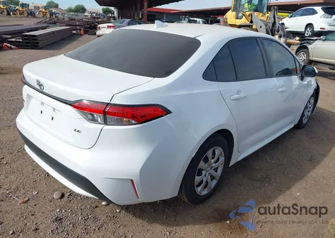 2020 Toyota Corolla Le z USA, uszkodzony, nr VIN 5YFEPRAE9LP027675